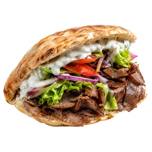 Drehspieß im Fladenbrot
